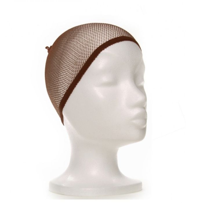 Bonnet Wig Cap filet brown Ellen Wille