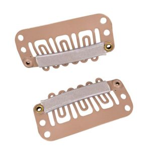 Toupet Clips rounded beige 25mm Ellen Wille