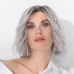 Perruque Esprit soft | Metallic grey Rooted