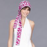 Turban Ama Fina Magenta Maze