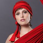 Turban Ama Black Taupe