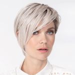 Perruque Glam Soft | Silverblonde Rooted
