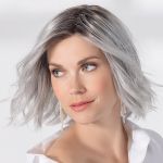 Perruque Esprit soft | Metallic grey Rooted