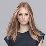 Perruque Sleek Mono Part Powderblonde Tipped
