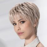 Perruque Novel Deluxe | Silverblonde Rooted